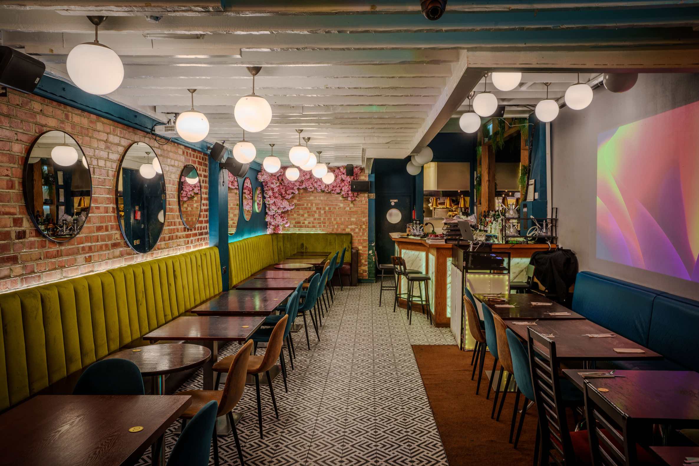 Inside ESQ Cocktail Bar & Grill