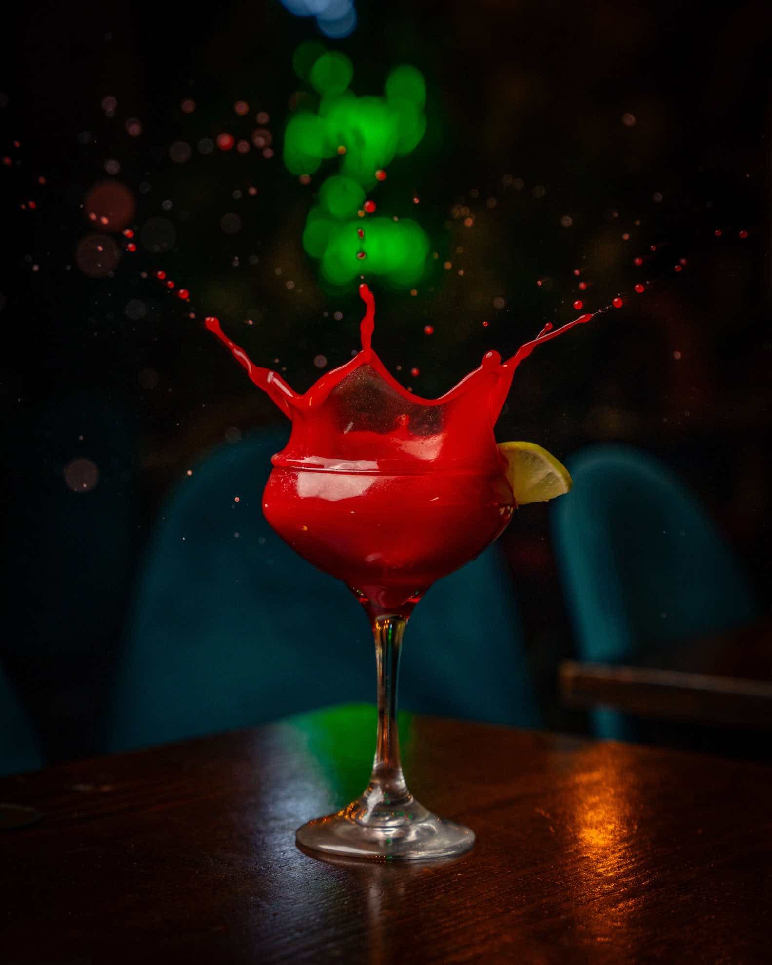 Cocktail splash