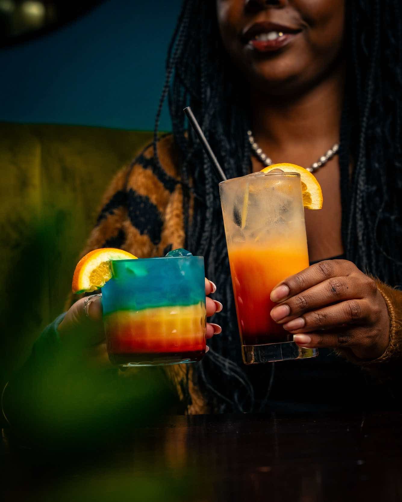 Fruity cocktail